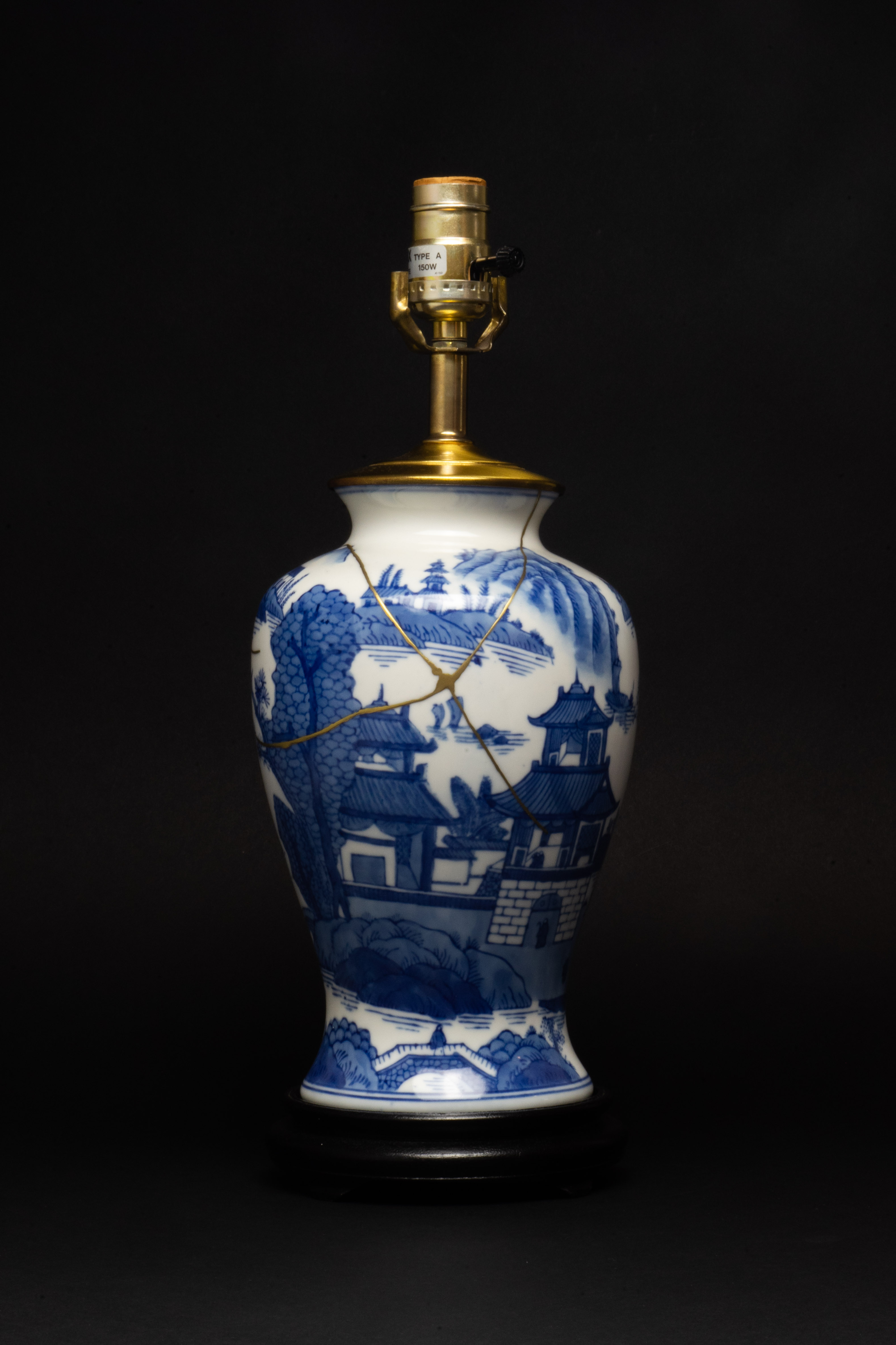 japanese antique lamp